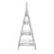 3-Tier White Washed Farmhouse Stand with Chalkboard